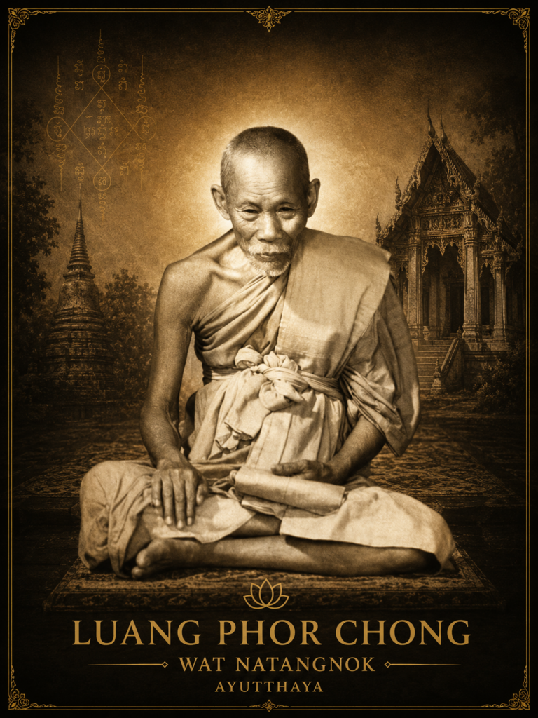 Luang Phor Chong of Wat Natangnok, Ayutthaya