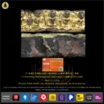5 x Phra Pheng Rattanakosin Nur Loha Phasom (小金佛) BE2394 (Rare)