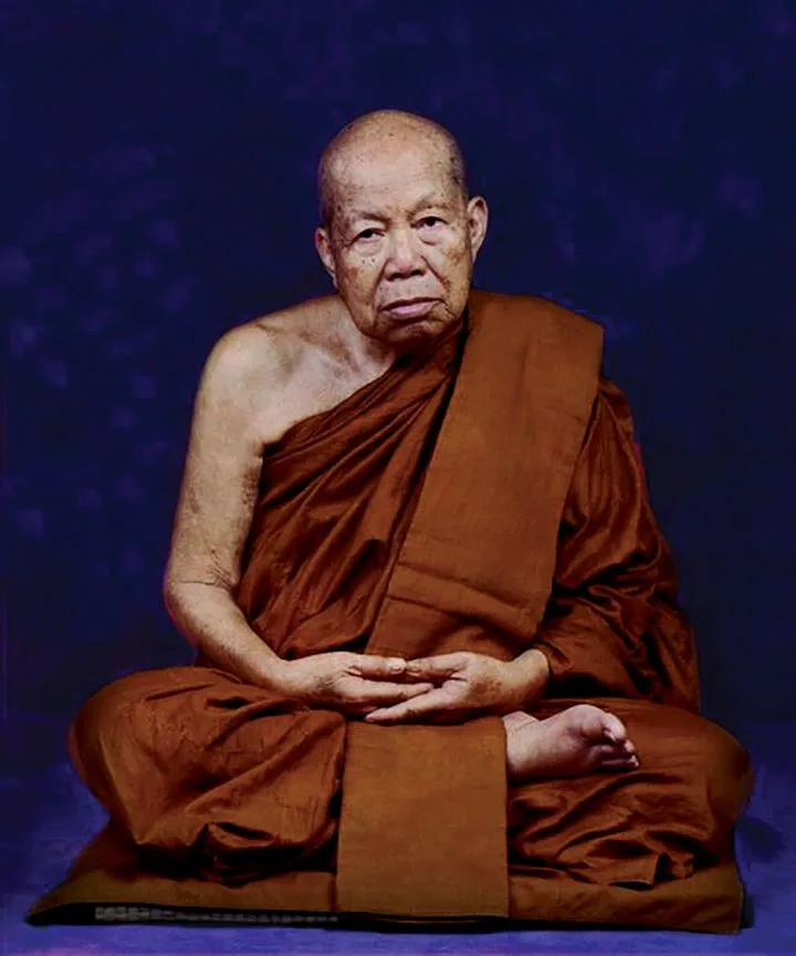 Luang Pu Rian (Lp Rian) Woralapho, Wat Aranyaprathet, Nong Khai Province