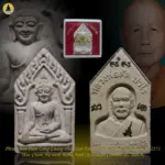 Phra Khun Paen Lang Luang Phor Tad Pawaro Nur Phong Mahawan BE2551 Wat Chani Na with Hand Yant (Kamakan Committees’ Batch)