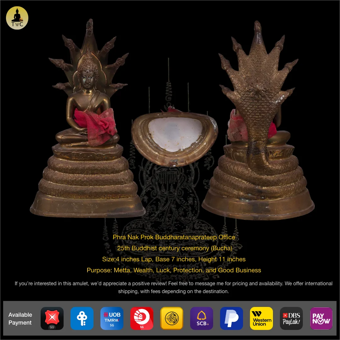 Phra Nak Prok Buddharatanaprateep Office 25th Buddhist Century Ceremony Bucha