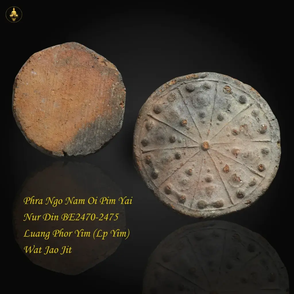 Phra Ngo Nam Oi Pim Yai BE2470-2475 Luang Phor Yim Wat Jao Jit Thai amulet