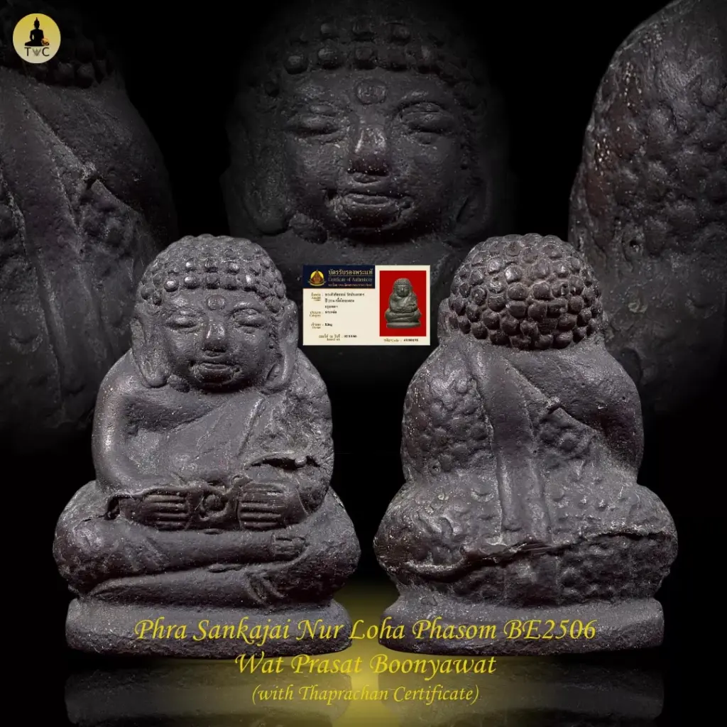 Phra Sankajai Nur Loha Phasom BE2506 Wat Prasat Boonyawat (Big Ceremony – 108 monks) Thai amulet