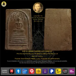 Phra Somdej Prok Pho BE2475-2480 Luang Phor Yim Wat Jao Jit