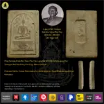 Phra Somdej Prok Pho Than Pha Thip Lang Ser BE2500-2518 Luang Phor Thongyu Wat Mai Nong Pha Ong, Samut Sakhon