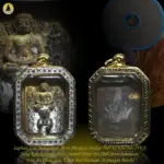 Saphan Lor Maha Prab Mon Phrakan Bridge 168 Ya Kru Jun Song Kru (Garuda) Nur Sanrid (Gold) BE2567 Sena Sanawat, Wat Pa Chao Sua, (Kamagan batch)