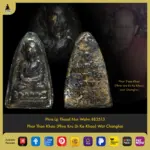 [SOLD] Phra Luang Pu Thuad (Lp Thuad) Nur Wahn BE2513  Phor Than Khao (Phra Kru Di Ka Khao) Wat Changhai