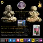 [SOLD] Phra Pidta Nur Phong Cum Rak BE2495 Luang Phor Thongsuk (Lp Thongsuk) Wat Saphan Sung, Nonthaburi – Won 3rd placing in Samakorn Competition