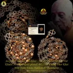 Soxy Hau Na Mo (Necklace – Na Mo Pu Ta Ya Na) Nur Khalai Na (Rose Gold-plated) BE2500 Luang Phor Khai Wat Suan Khan, Nakhon Si Thammarat