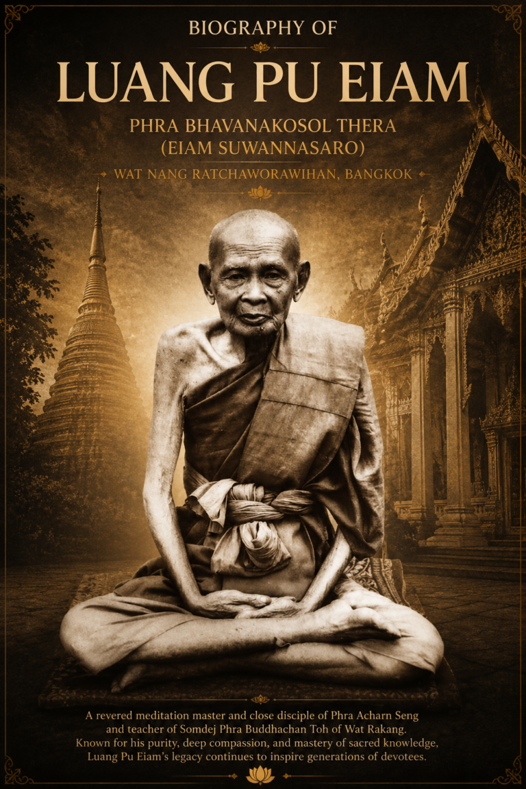Luang Pu Eiam (Phra Bhavanakosol Thera – Eiam Suwannasaro)