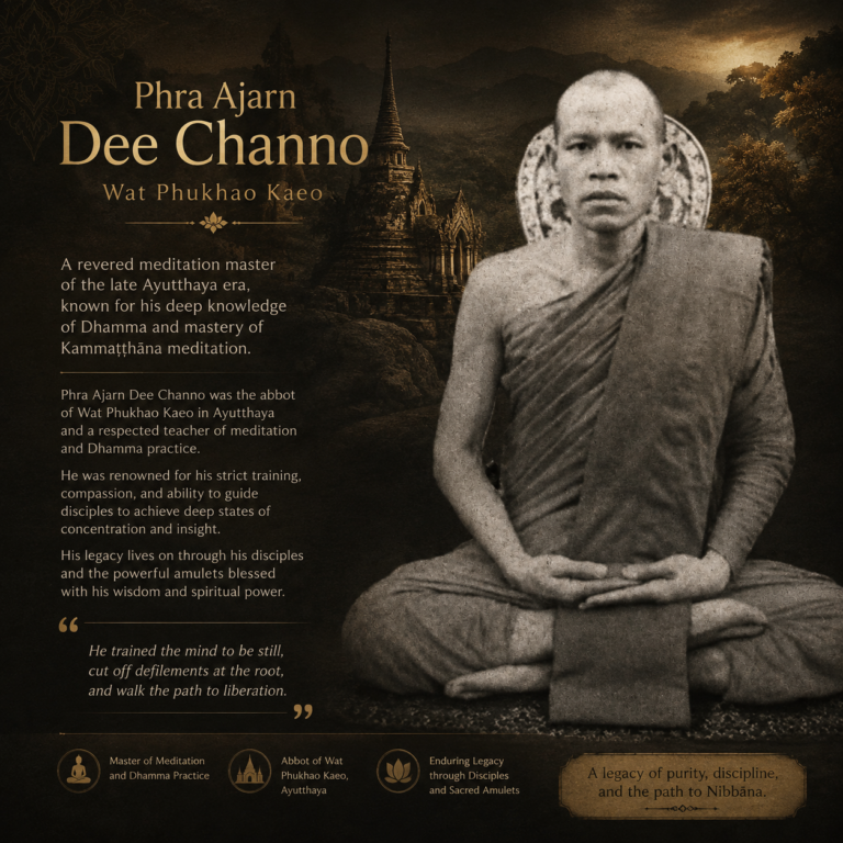Phra Ajarn Dee Channo Wat Phukhao Kaeo