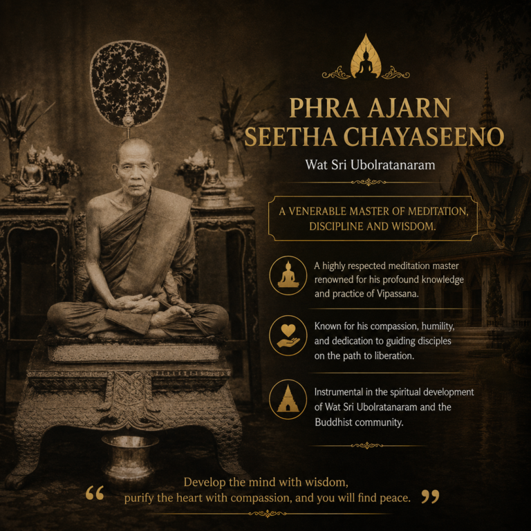 Phra Ajarn Seetha Chayaseeno
