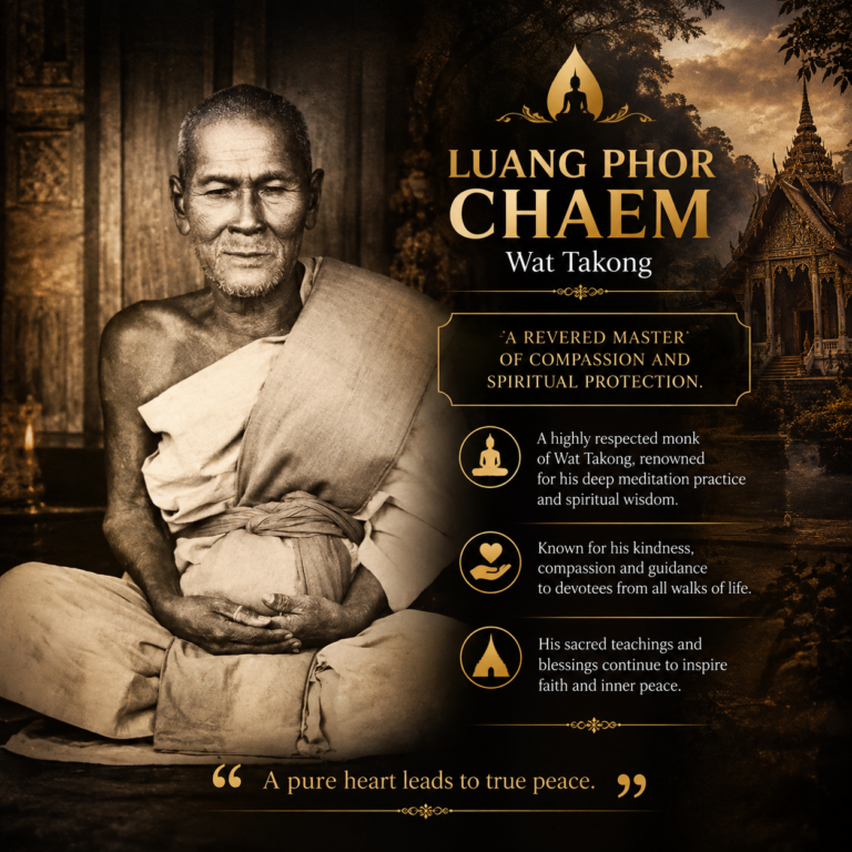 Luang Phor Chaem – Indochin War Monk