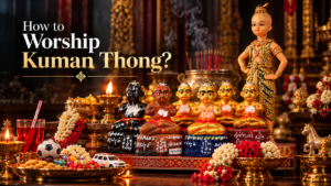 How to worship Kuman Thong?