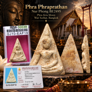 Phra Phraprathan Nur Phong BE2495 Phra Kru Moon Wat Suthat